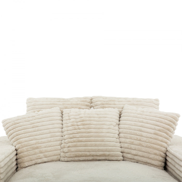 Sealy 68\" Snug Foam Chaise Lounger - Beige