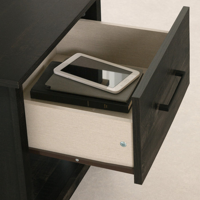 Fernley 1-Drawer Nightstand - Rubbed Black
