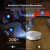Roborock Qrevo Curv 2 Flow Robot Vacuum & Mop, SpiraFlow Self-Cleaning Roller, 20,000 Pa, Zero-Tangle Vacuum Large|Roborock Qrevo Curv 2 Flow Aspirateur robot et vadrouille, rouleau autonettoyant SpiraFlow, 20 000 Pa, Zero-Tangle