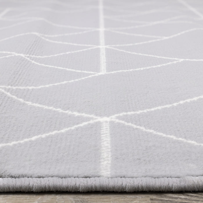 Florence Abstract Triangles Area Rug - 4'7\" x 6'7\"