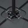 Outsunny 4 Piece Umbrella Base Stand w/ U Locking, Water or Sand Filled