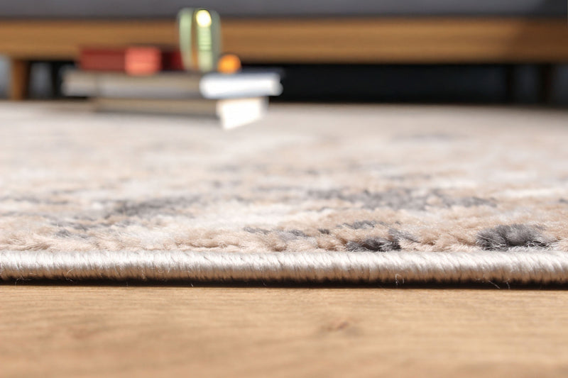 Paradox Traditional 2'8\" x 8'2\" Runner Rug in Taupe Indoor Area Rug