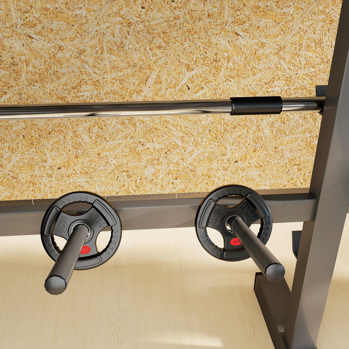 Soozier 2 x 11lbs Weight Plates Set, 2-Inch Barbell Weights Set