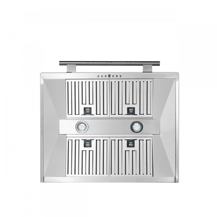 Forno Aria 30 Inch Wall-Mounted Range Hood, Stainless steel -FRHWM5095-30