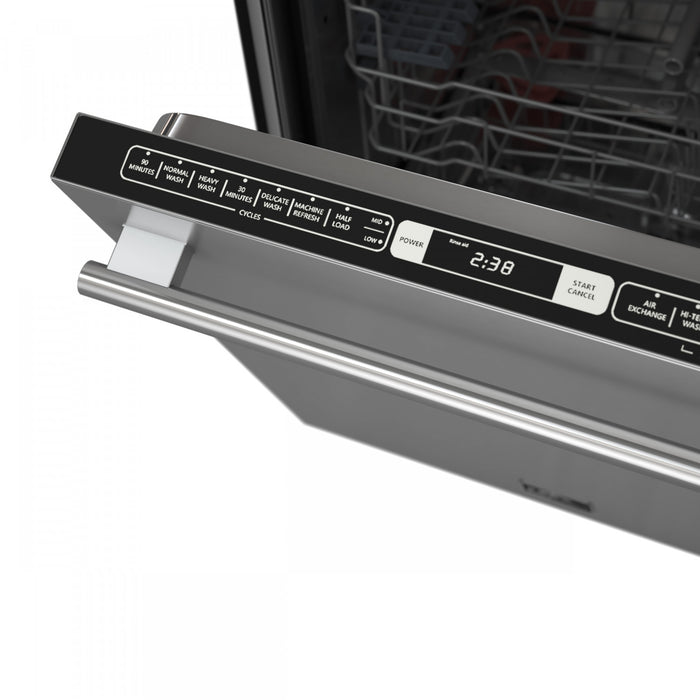 Forno Romano 24 in. Built-In Tall Tub Dishwasher, Top Control, 52 dBA - FDWBI8035-24S