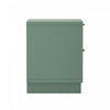 Elara Contemporary 18" Solid Wood Nightstand in Sage Green (2-Drawer) | Table de nuit contemporaine Elara 18" en bois massif vert sauge (2 tiroirs)