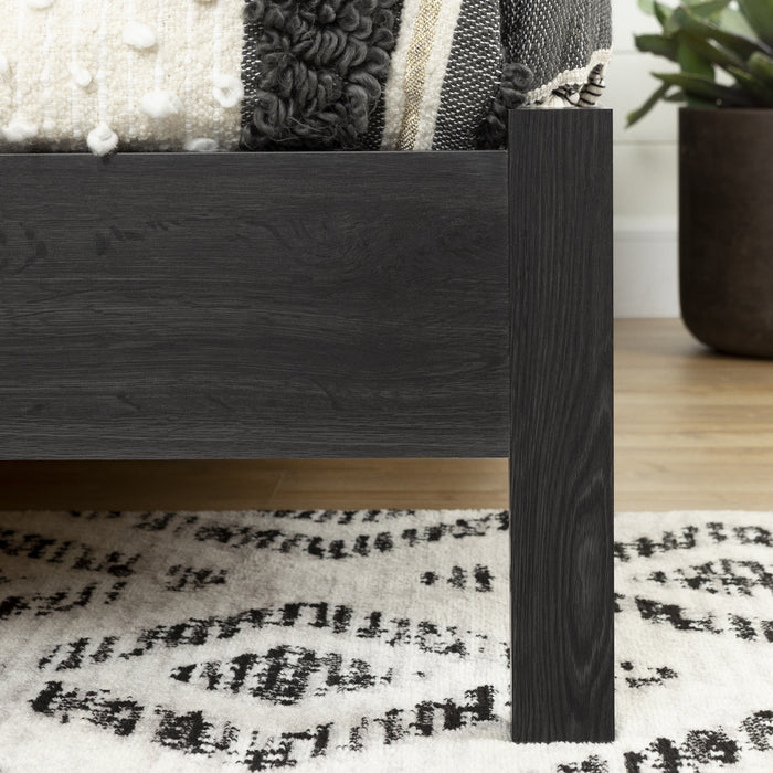 Step One Platform Bed - Gray Oak 