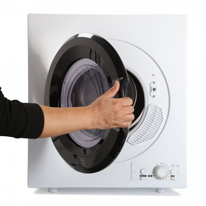BCDPW Series BLACK+DECKER 2.65 Cu. Ft. Portable Dryer, 8.8 lb. Capacity, BCED26