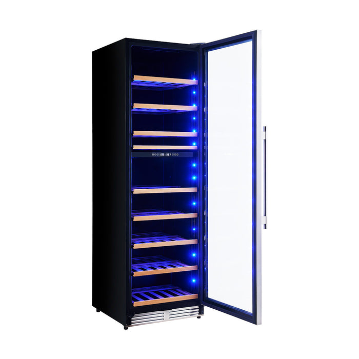 Forno Avellino 24\" Dual Zone Wine Cooler, 16 cu.ft stainless Steel- FWCDR6603-24S