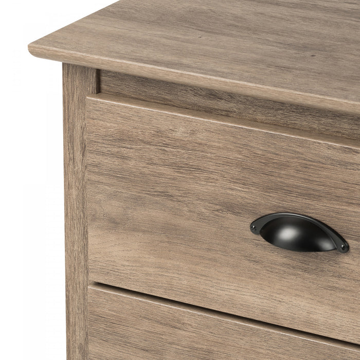 Salt Spring Tall 6-Drawer Chest - Drifted Grey