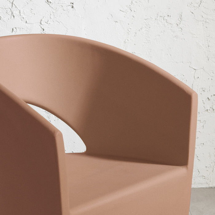 Dalya Patio Chair - Burnt Orange