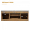 Ethan 59.3-Inch Double Sink Bathroom Vanity with Soft-Close Storage,Wood | Ethan meuble de salle de bain double vasque 59,3 pouces avec rangement a fermeture douce, bois