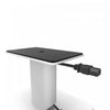 Kanto SP6HD 6" Universal Desktop Speaker Stands with Cable Management - Pair, White | Supports d'enceintes de bureau universels Kanto SP6HD 6" avec gestion des cables - paire, blanc