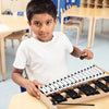 Costway 27 Note Foldable Glockenspiel Xylophone Aluminum Music Instrument
