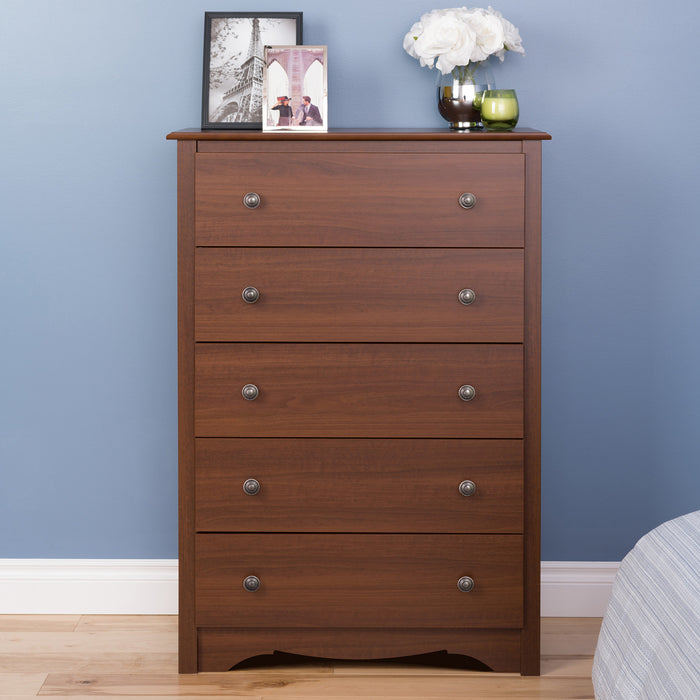 Monterey 5-Drawer Chest - Cherry