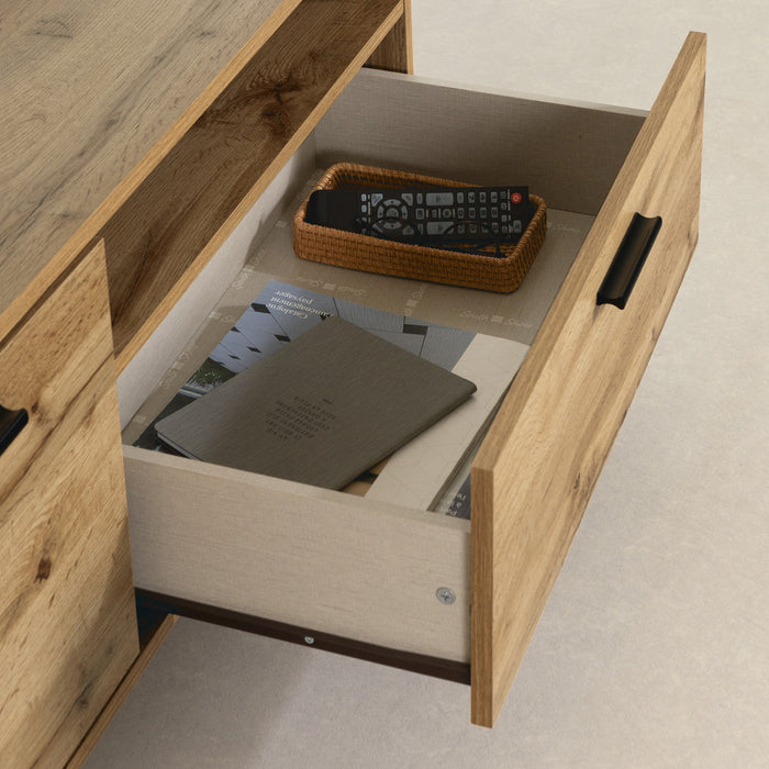 Musano 59\" TV Stand with Storage - Nordik Oak