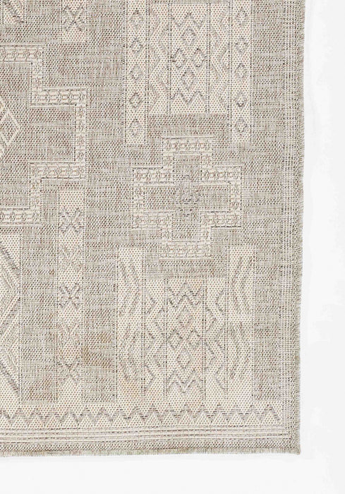 Nyra Transitional 8'0\" x 10'0\" Area Rug in Grey Indoor Area Rug