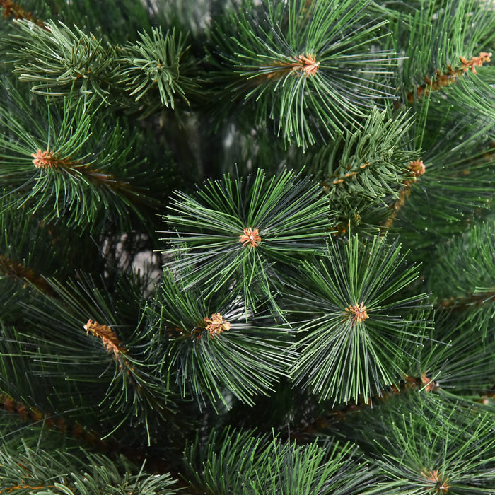 Homcom 5ft Artificial Christmas Tree With 343 Branch Tips
