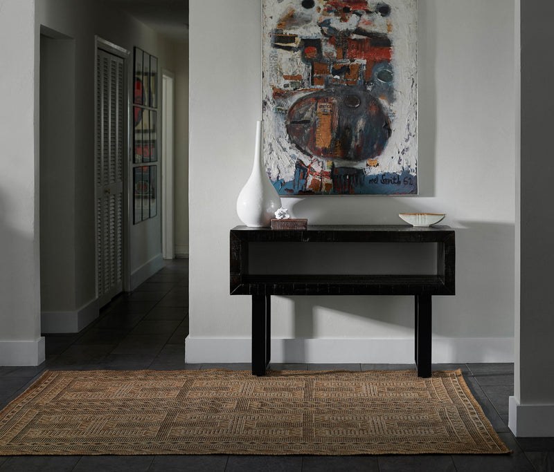Hazel Transitional 6'6\" x 9'0\" Area Rug in Ivory Indoor Area Rug