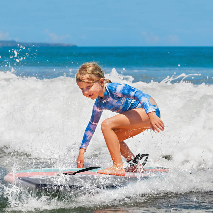 Costway 33\" Lightweight Body Board With Eps Core Xpe Deck Hdpe Bottom Crescent Tail Multi-color