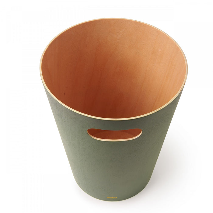 Umbra Woodrow Garbage Bin Trash Can - Spruce