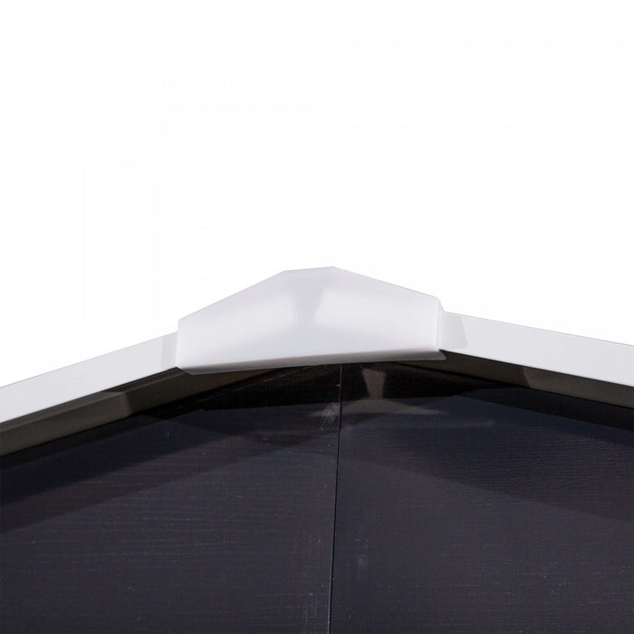 Outsunny 9' X 11' Metal Storage Shed With Floor Foundation, Garden Tool House With Double Sliding Doors, 4 Air Vents For Backyard, Patio, Lawn, Dark Grey