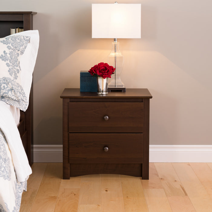 Fremont 2-Drawer Nightstand - Espresso