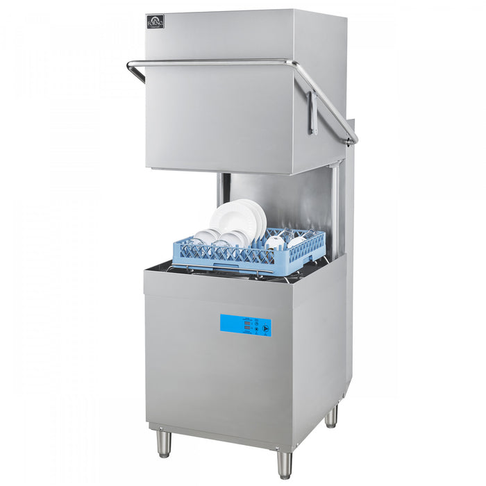 FORNO Commerciale Hood Dishwasher, 26L Tank Capacity, 3 Different Wash Cycles - FCMDW0031