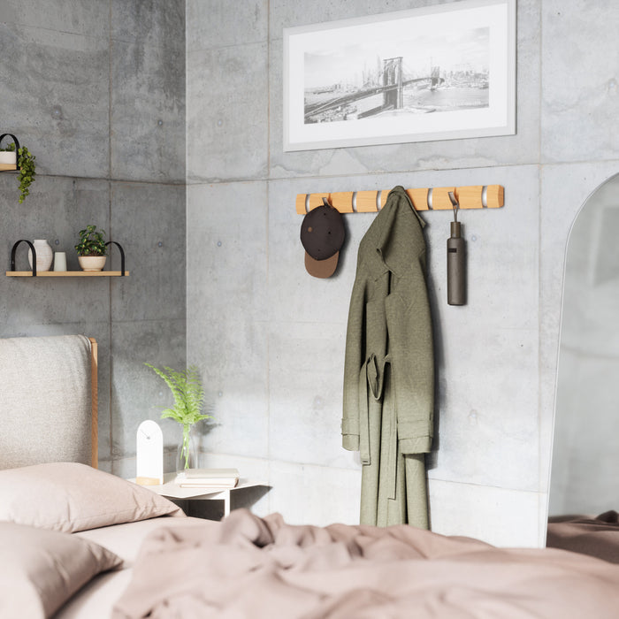 Umbra Flip Wall-Mounted Hooks - Natural