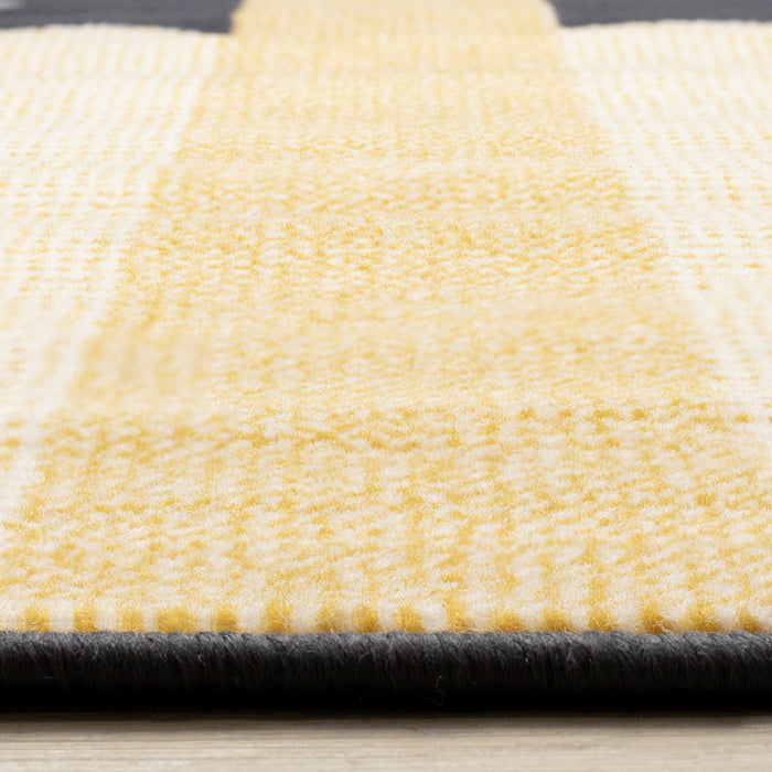 Forte Kids Spaceship Round Area Rug - 5'3\" x 5'3\"