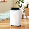 HOMCOM 14000 BTU AC Unit, Portable Air Conditioner with WiFi Control, White
