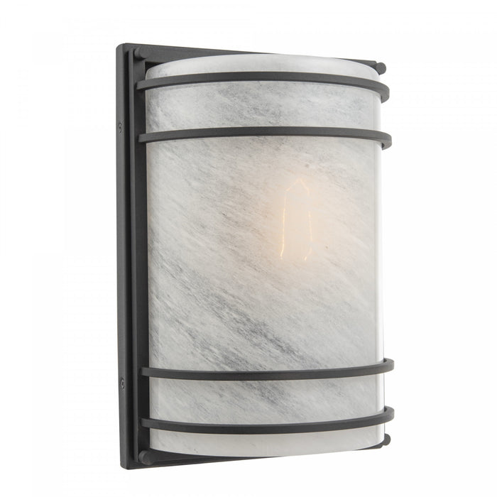 Keswick 1 Light Outdoor Wall Sconce 13\", Black