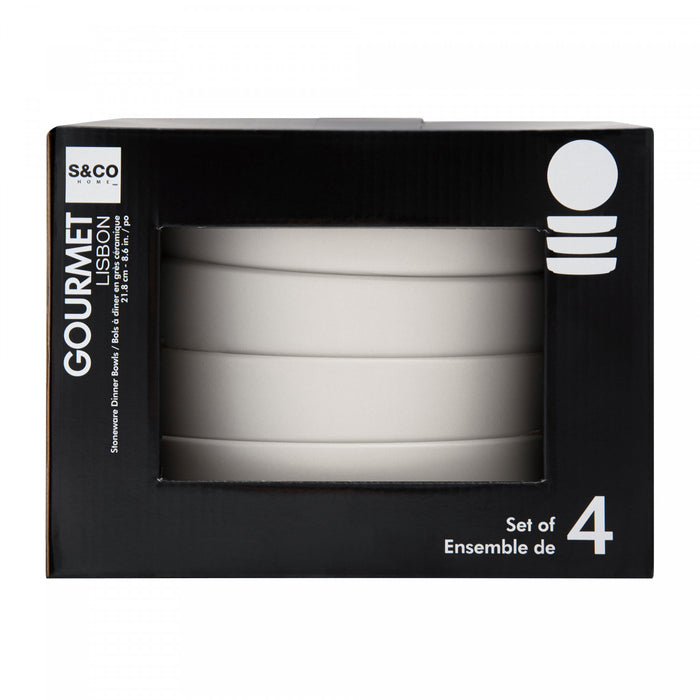 S&CO Home Lisbon Dinner Bowls