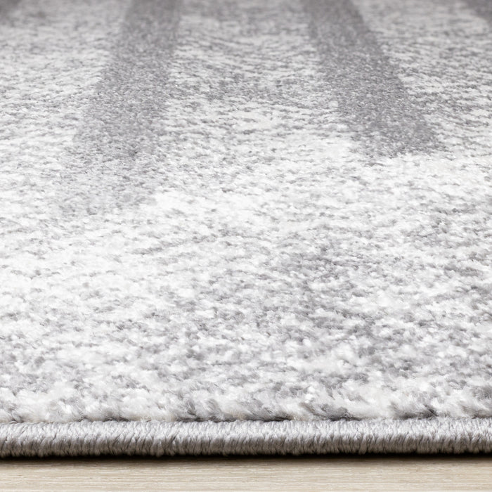 Covington Distressed Geometric Lines Indoor Area Rug - 6'7\" x 9'10\"