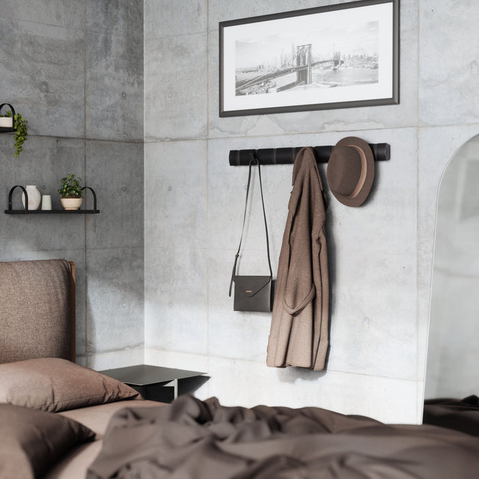 Umbra Flip Wall-Mounted Hooks - Black