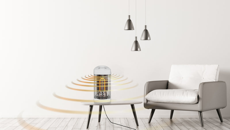 Westinghouse Infrared Electric Portable Oscillating Patio Heater - WES31-1200MWHT