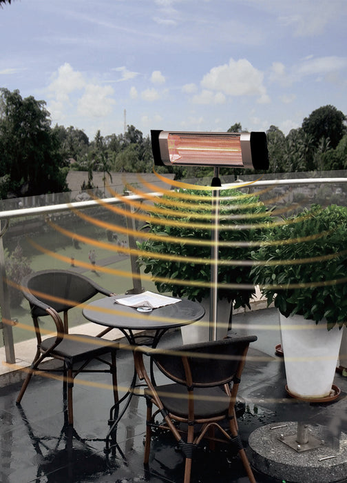 Westinghouse Infrared Electric Pole-Mounted Patio Heater - WES31-1550