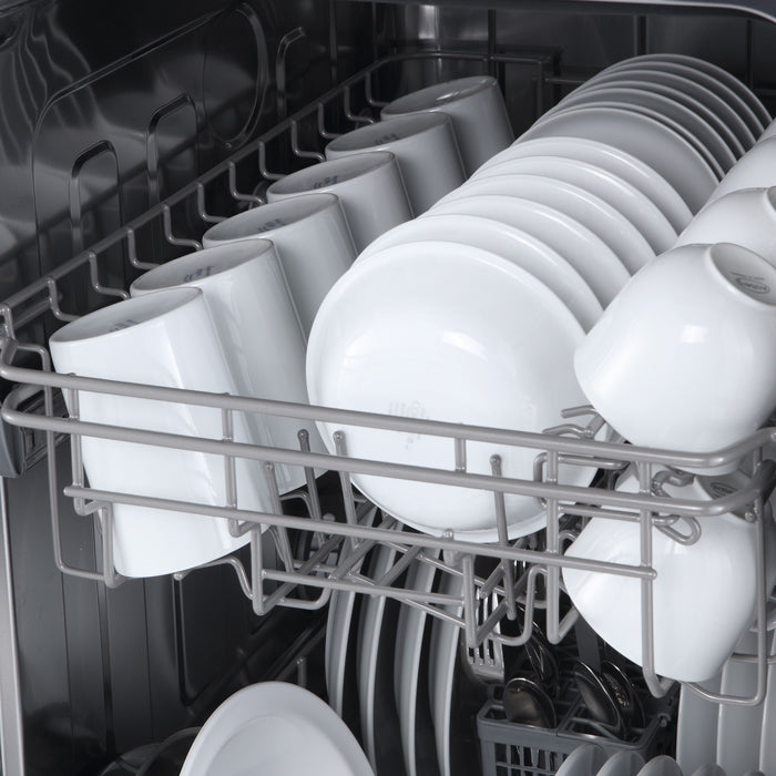 Forno Polo 18 in. Dishwasher in White, Front Control, 8 Place Settings, 52 dBa - FDWBI8041-18WHT