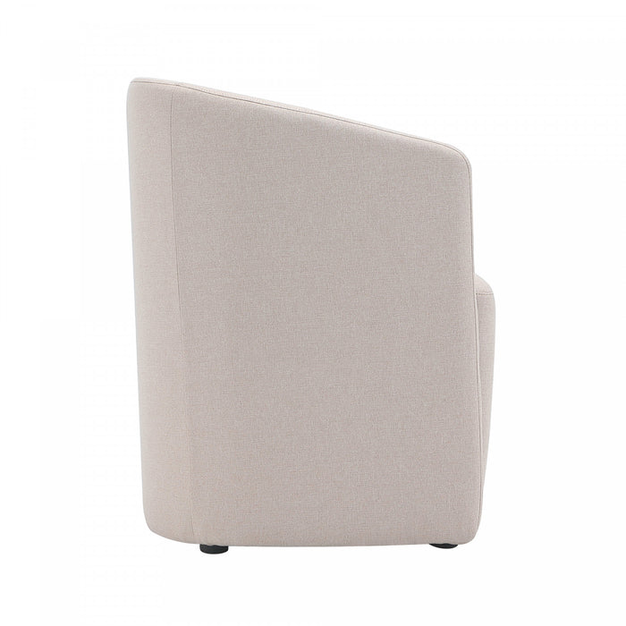 Hearth Contemporary Modern Upholstered Armchair in Barley
