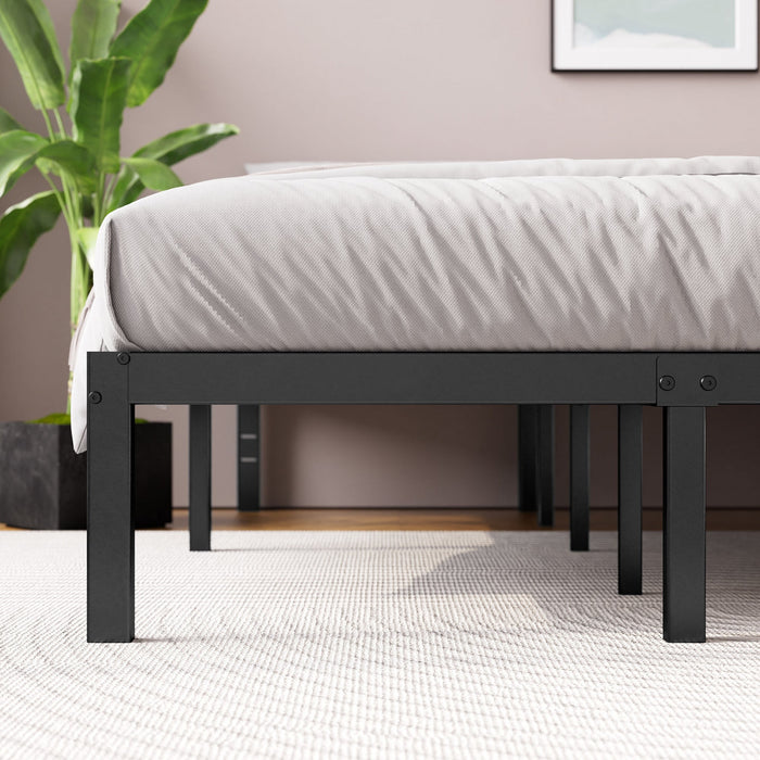 Yelena Metal Platform Bed - Twin Size