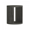 Alure Contemporary 20" End Table in Charcoal | Table d’appoint contemporaine Alure 20" en charbon