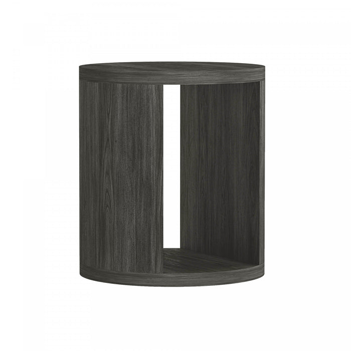 Alure Contemporary 20\" End Table in Charcoal