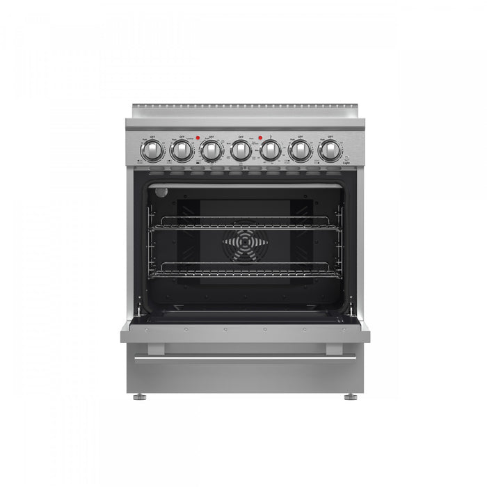 Forno Paolo 30\" Stainless Steel Electric Range, 4.38 CU.FT - FFSEL6011-30