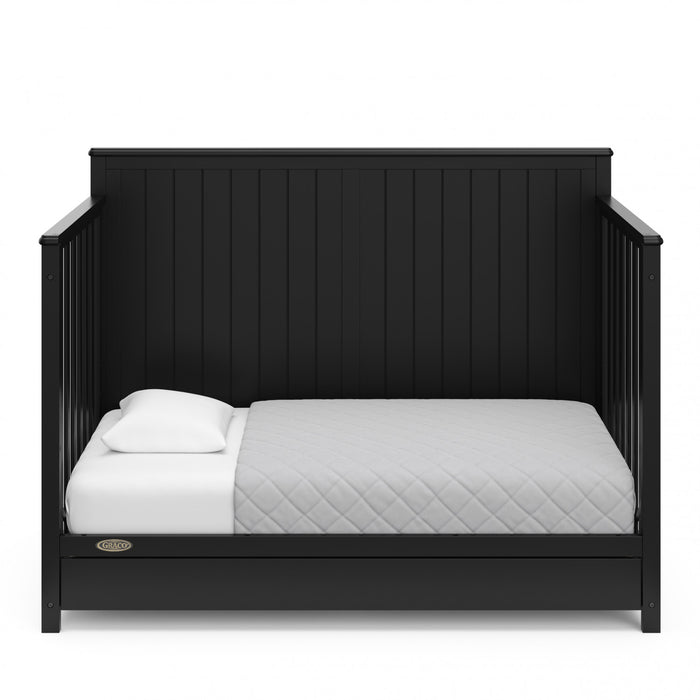 Graco Hadley 5-in-1 Convertible Crib with Drawer - Black