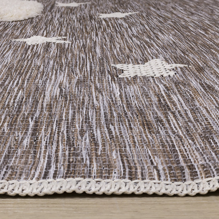 Kids Sheep Area Rug - 5'3\" x 7'7\"