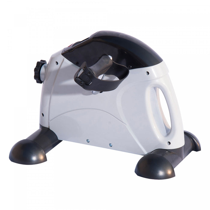 Soozier Portable Mini Exercise Bike Desk Pedal Indoor Cycle Fitness Hand Foot Exercise Machine W/ Lcd Display