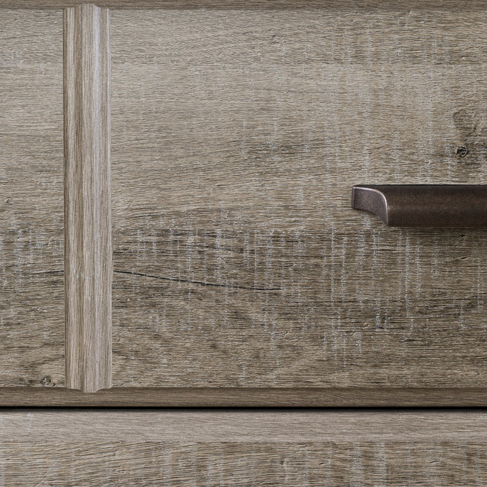 Versa 8-drawer Dresser - Weathered Oak 