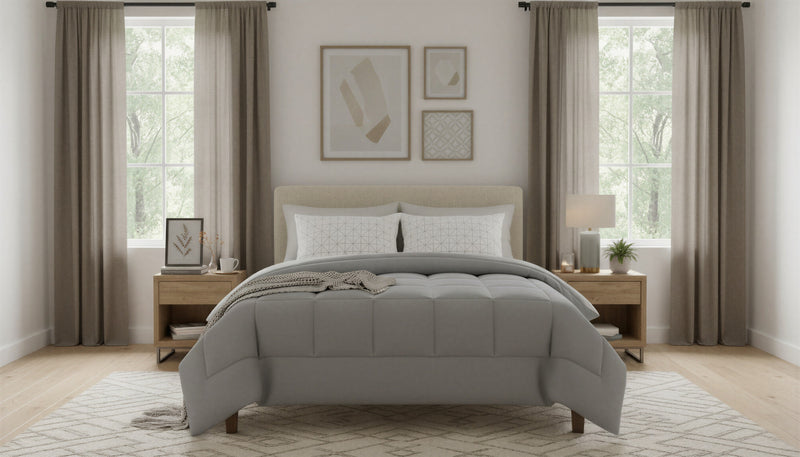 7-Piece Double Reversible Comforter Set