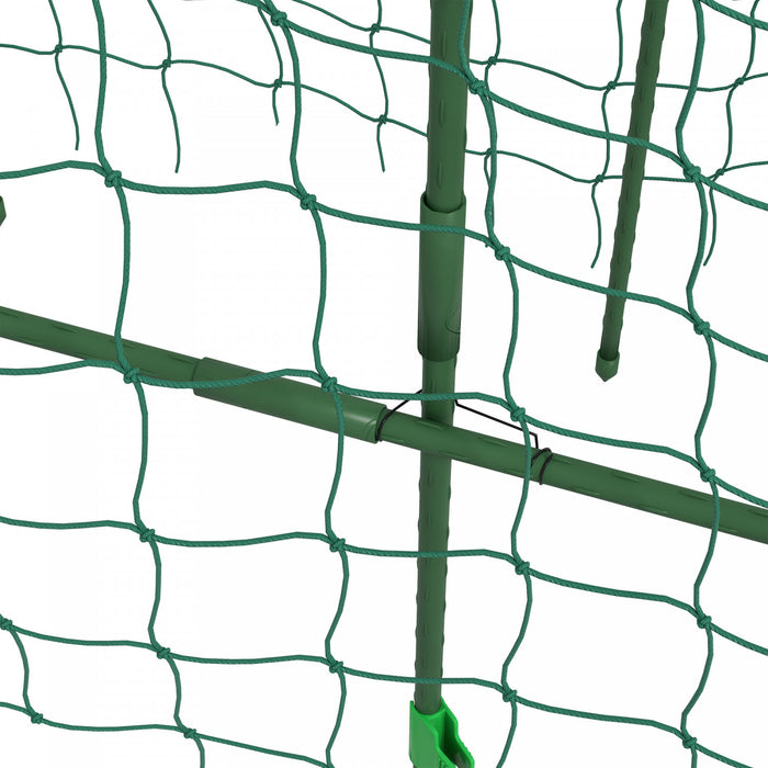 Outsunny Garden Trellis For Climbing Plants Outdoor, 6ft Tall