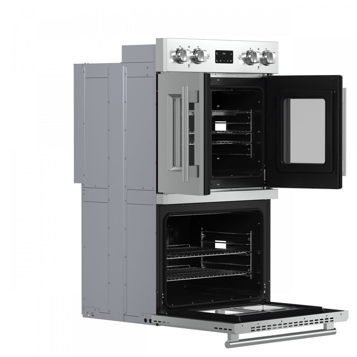 Forno Asti 30-Inch Double Electric Wall Oven in Stainless Steel, 7.36 cu. ft. - FBOEL1340-30